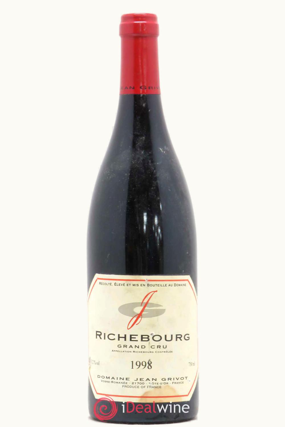 Domaine Jean Grivot Domaine Jean Grivot Grand Cru Richebourg, 1998