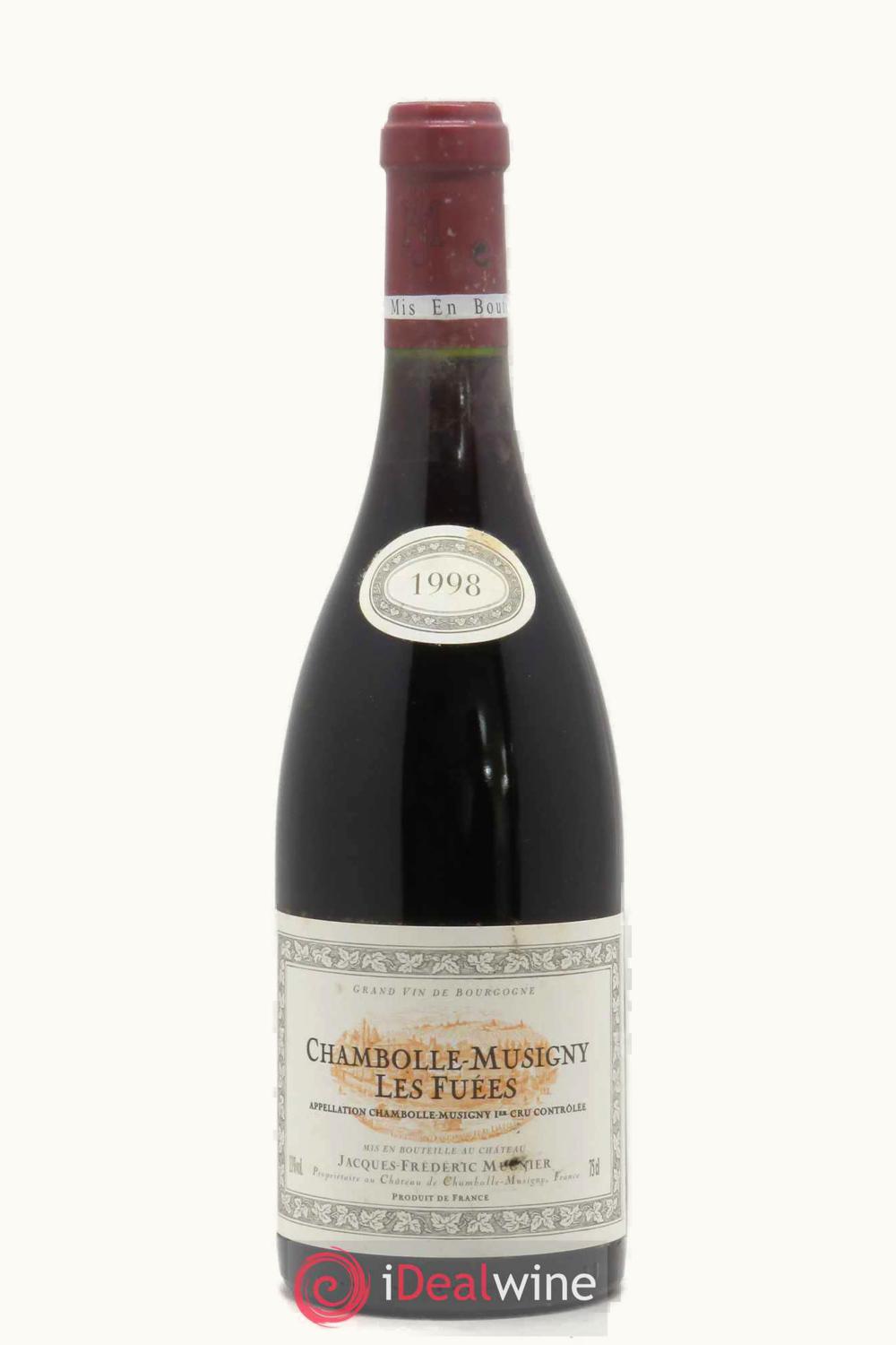 Domaine Jacques-Frédéric Mugnier Domaine Jacques-Frédéric Mugnier Les Fuees Premier Cru Chambolle-Musigny, 1998