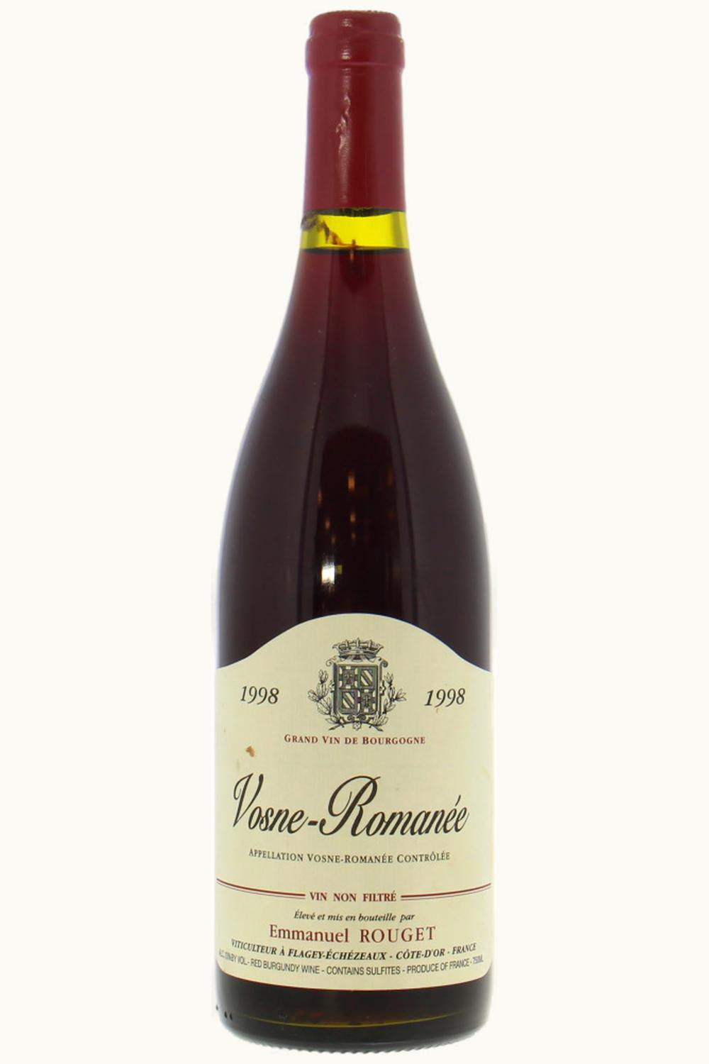 Emmanuel Rouget Emmanuel Rouget Vosne-Romanee, 1998