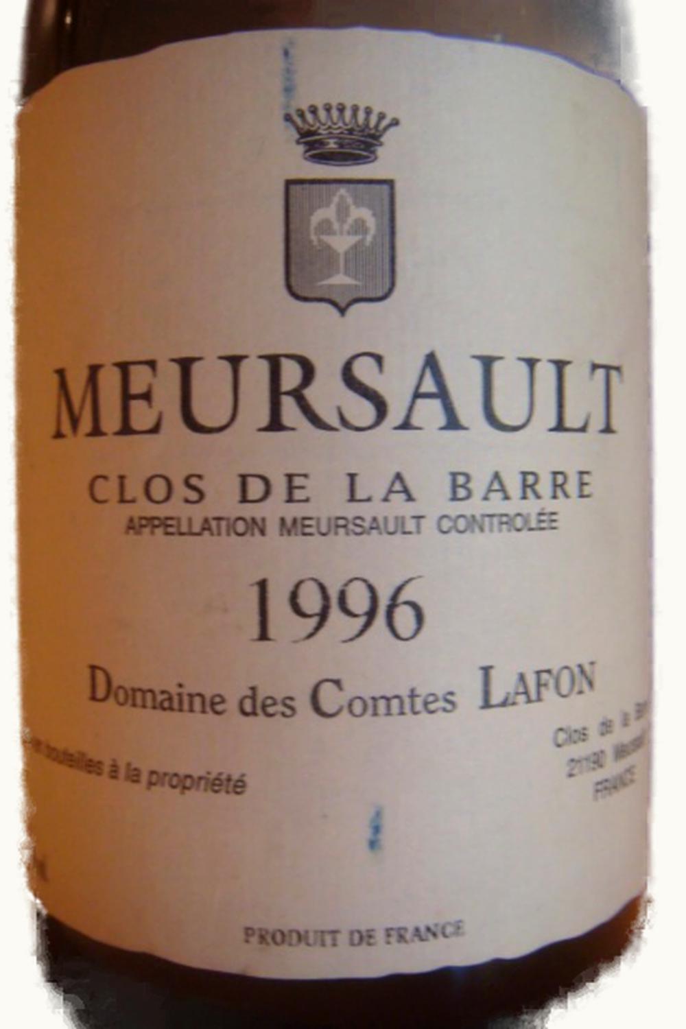 Domaine de Comte Lafon Domaine de Comte Lafon Clos la Barre Meursault Premier Cru, 1997