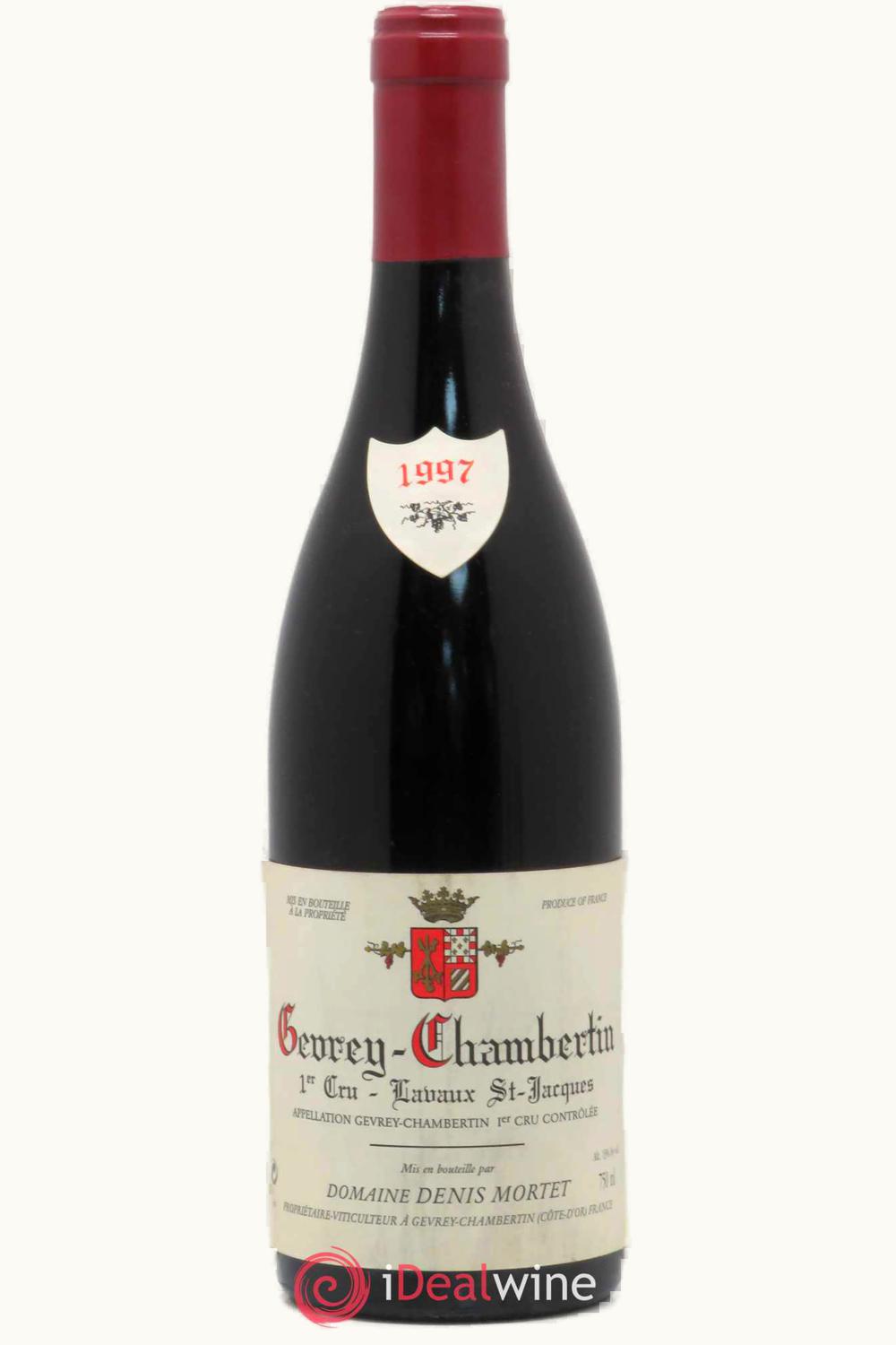 Domaine Denis Mortet Lavaut St. Jacques Gevrey-Chambertin Premier Cru, 1997