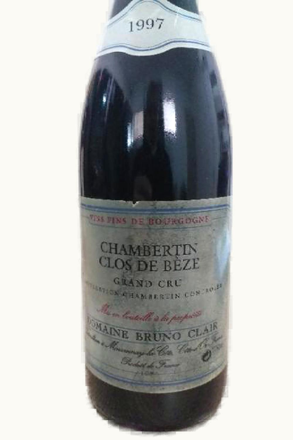 Domaine Bruno Clair Grand Cru Clos de Bèze, 1997