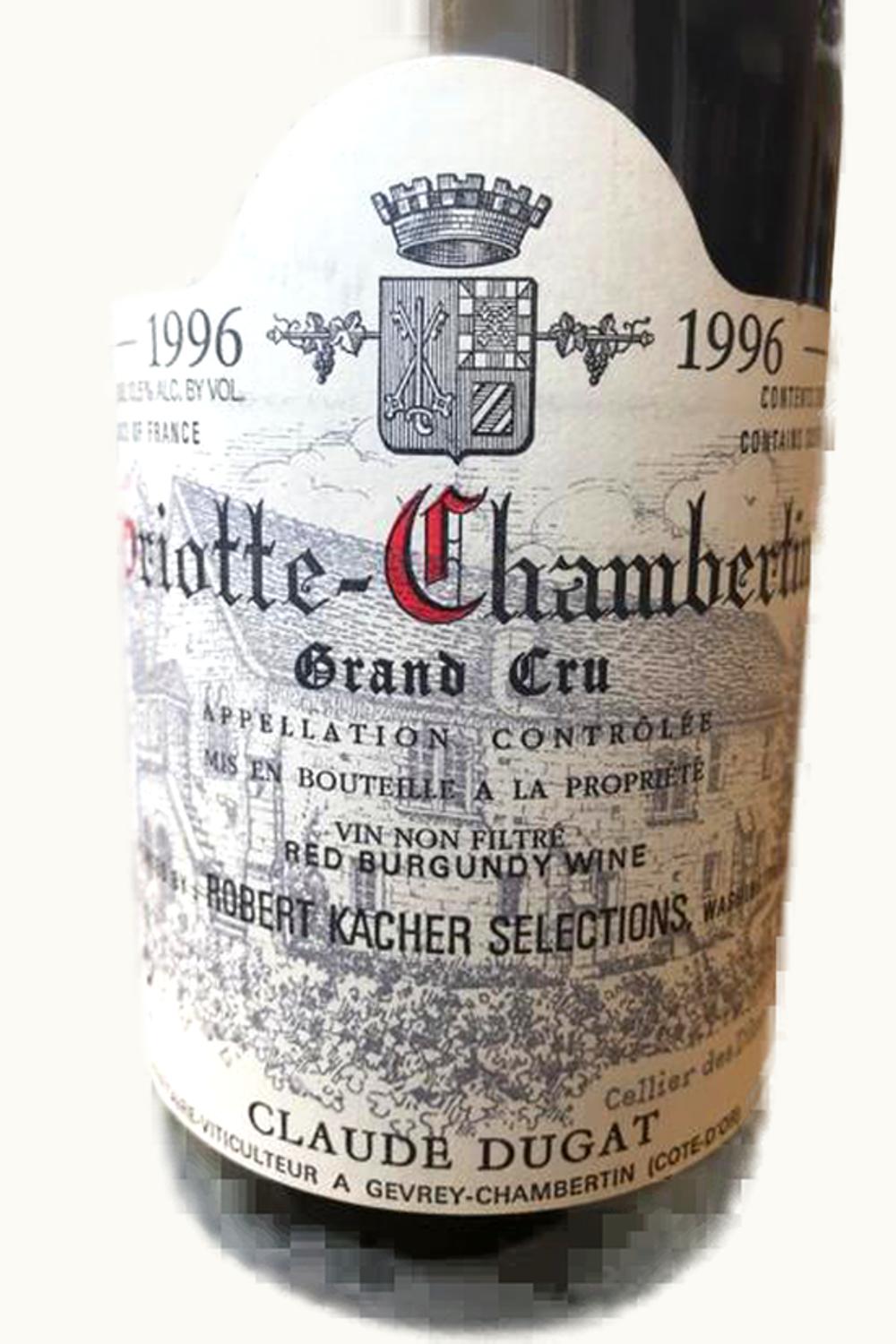Claude Dugat Grand Cru Griotte-Chambertin, 1996
