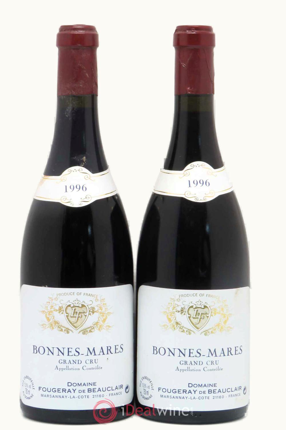Fougeray de Beauclair Grand Cru Bonnes Mares, 1996