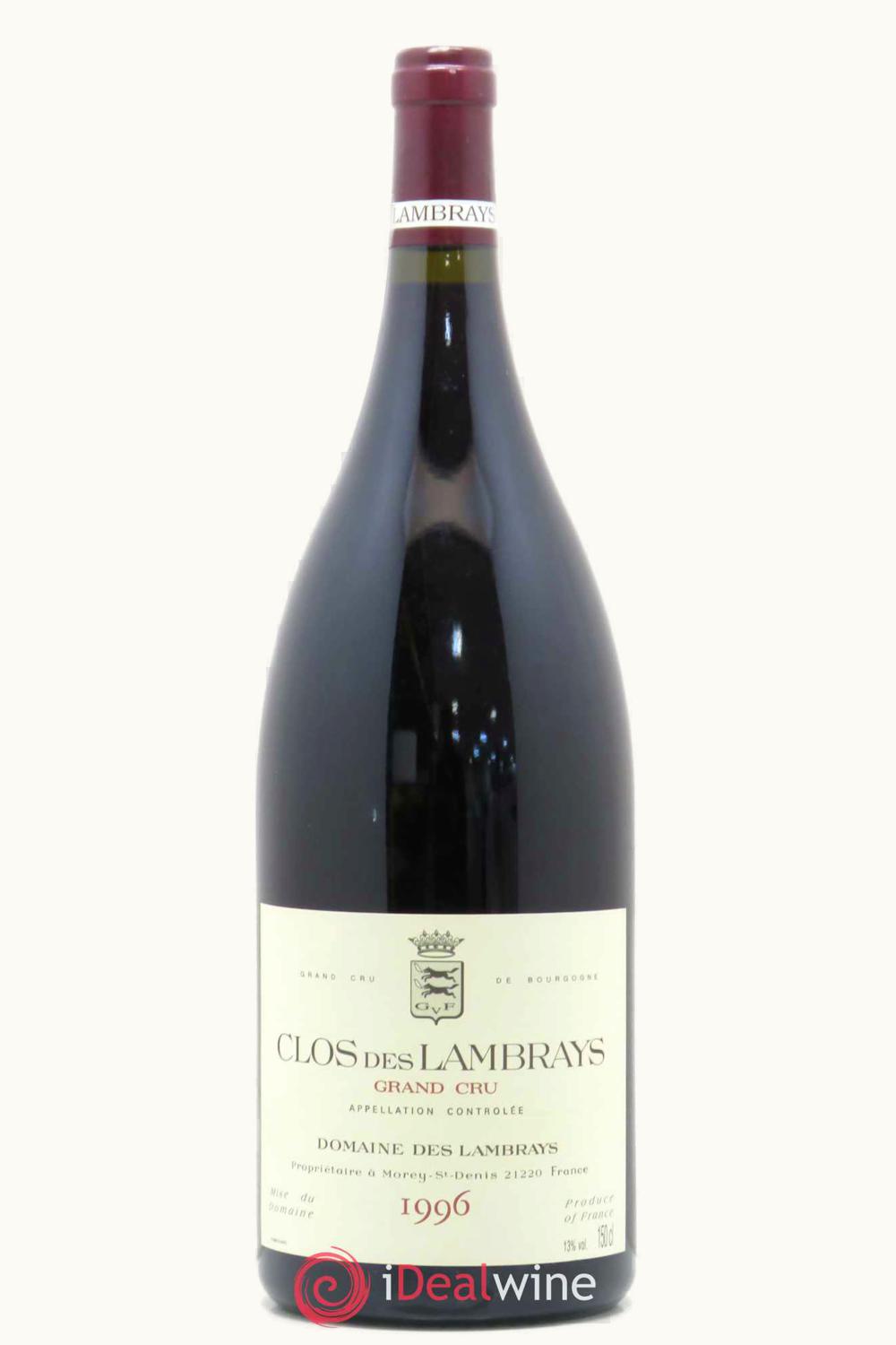 Domaine de Lambrays Domaine de Lambrays Clos des Lambrays Grand Cru, 1996