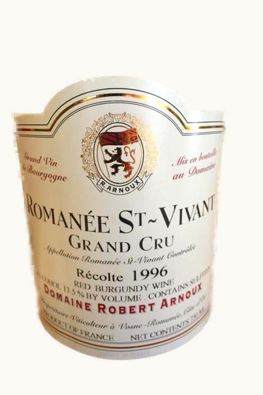 Domaine Arnoux-Lachaux Domaine Arnoux-Lachaux Grand Cru Romanee St Vivant, 1996
