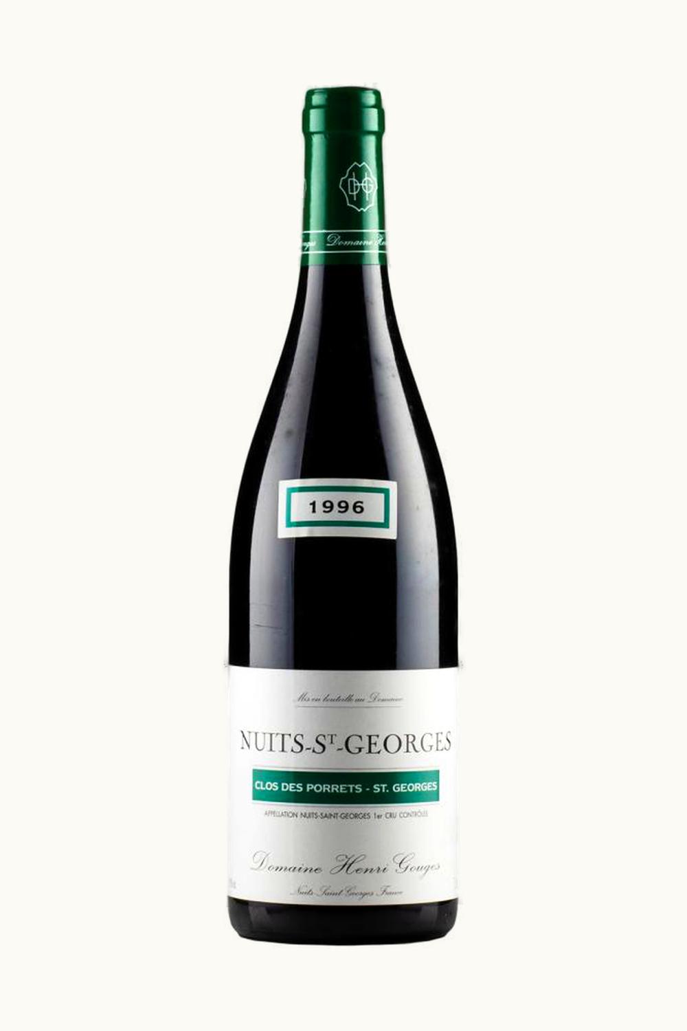 Domaine Henri Gouges Clos de Porrets Monopole Nuit St George Premier Cru, 1996