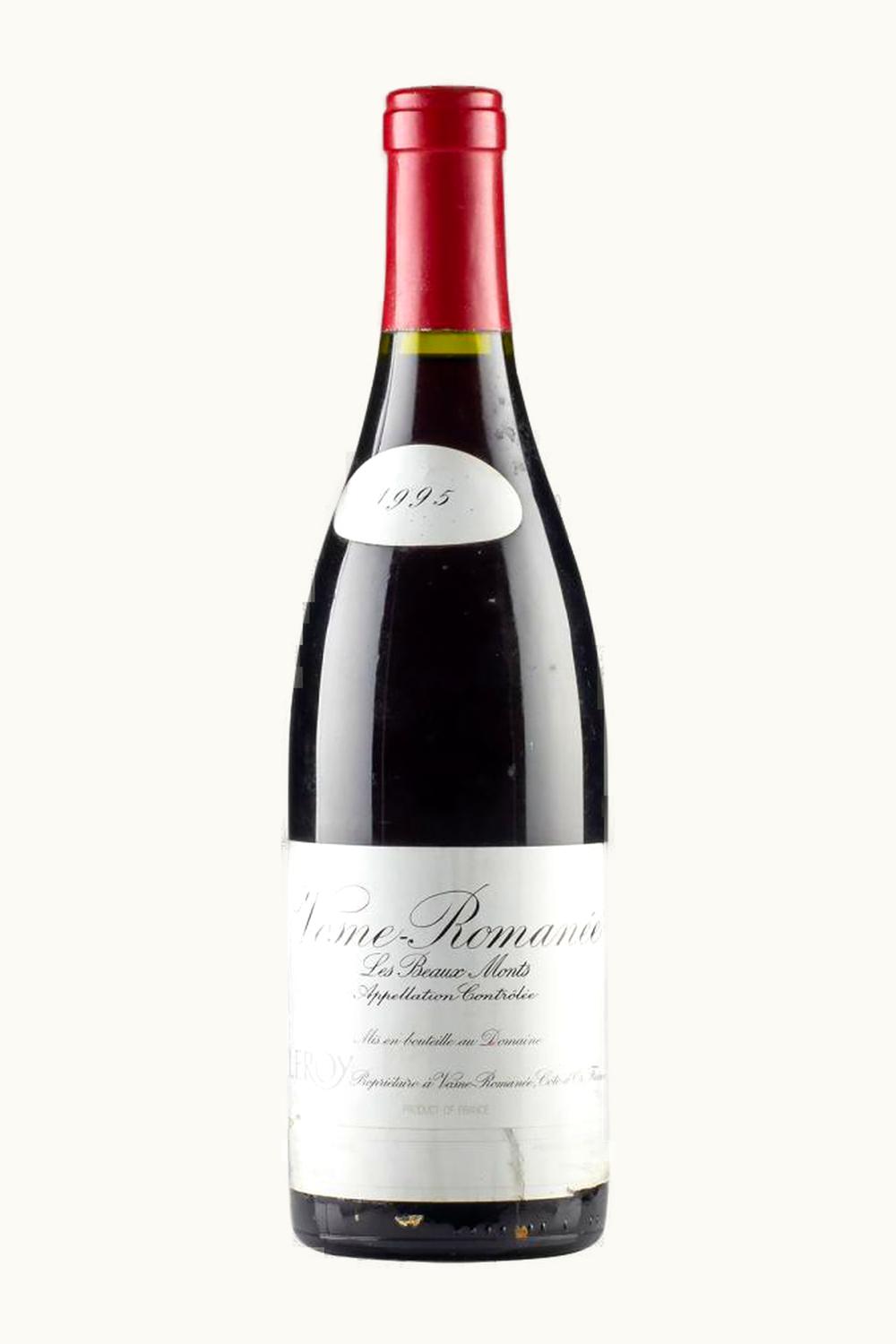 Domaine Leroy Domaine Leroy Les Beau Mont Vosne Romanee Premier Cru, 1995