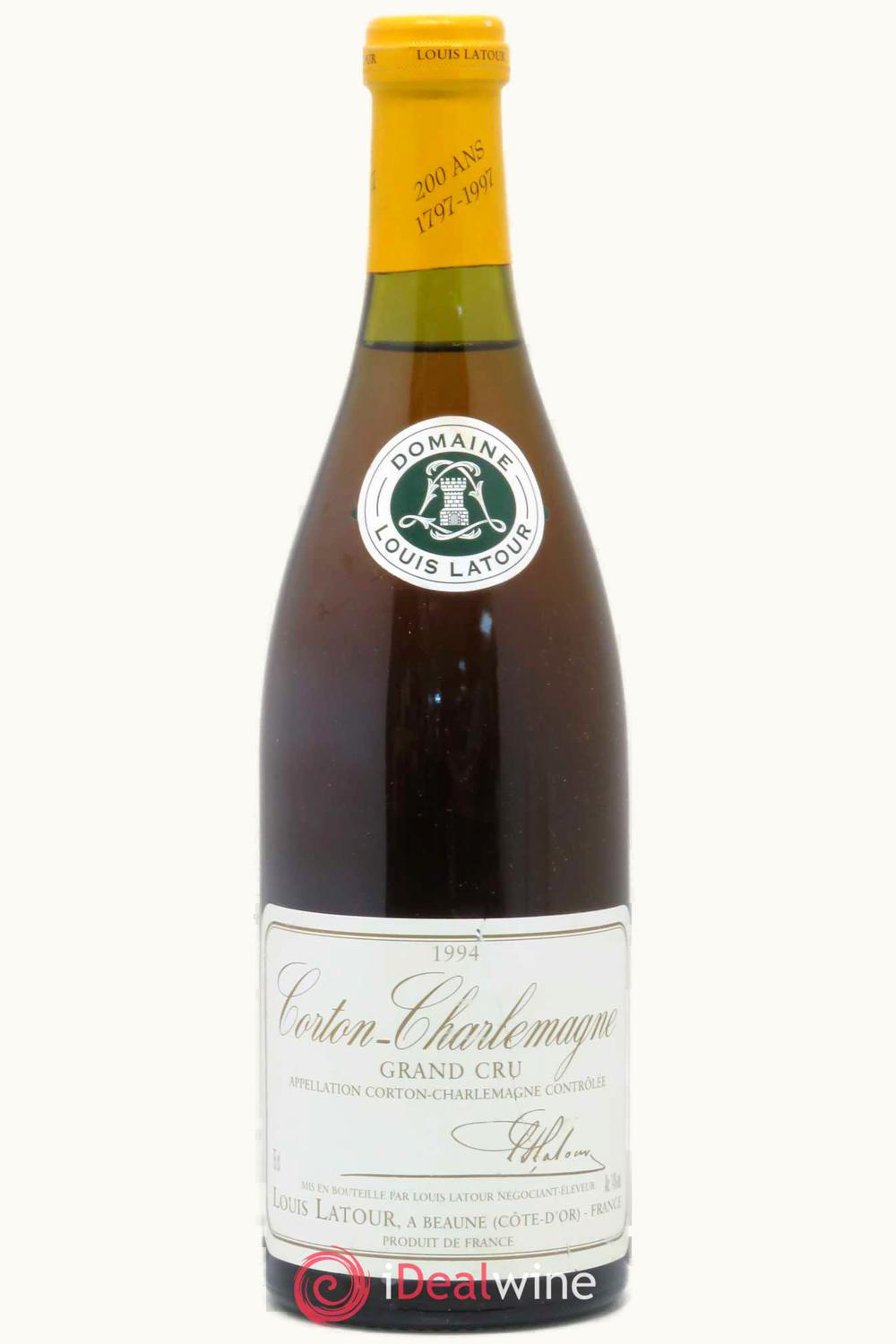 Louis Latour Louis Latour Grand Cru Corton Charlemagne Cote de Beaune, 1994