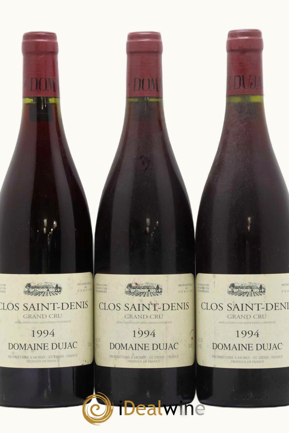 Domaine Dujac Domaine Dujac Grand Cru Clos St Denis Morey Cote de Nuit, 1994
