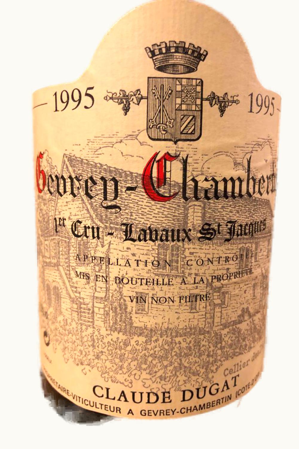 Claude Dugat Lavaut St Jacques Gevrey Chambertin Premier Cru Cote de Nuit, 1994
