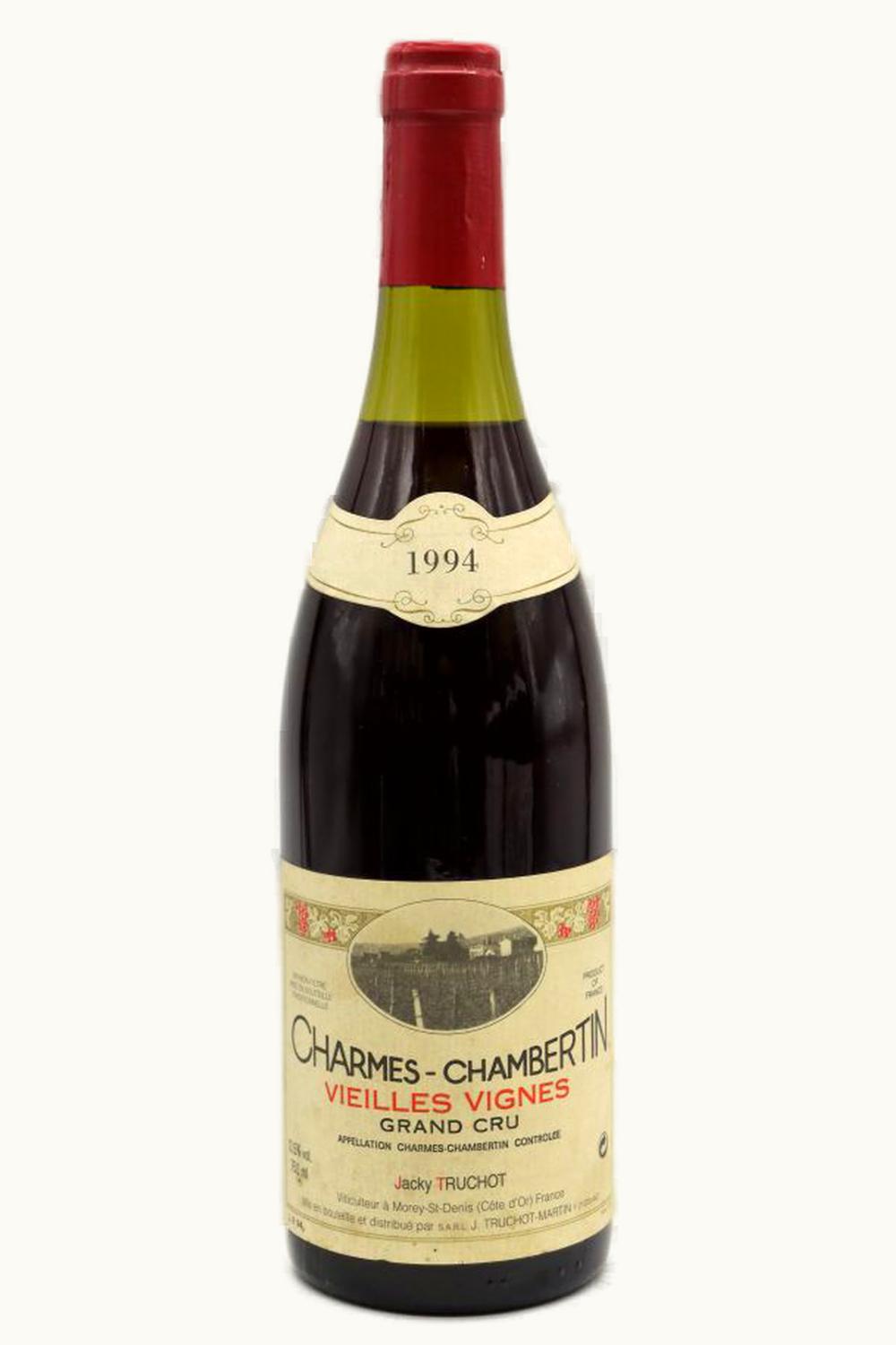 Jacky Truchot Grand Cru Vieilles Vigne Charmes Chambertin Gevrey Cote de Nuit, 1994