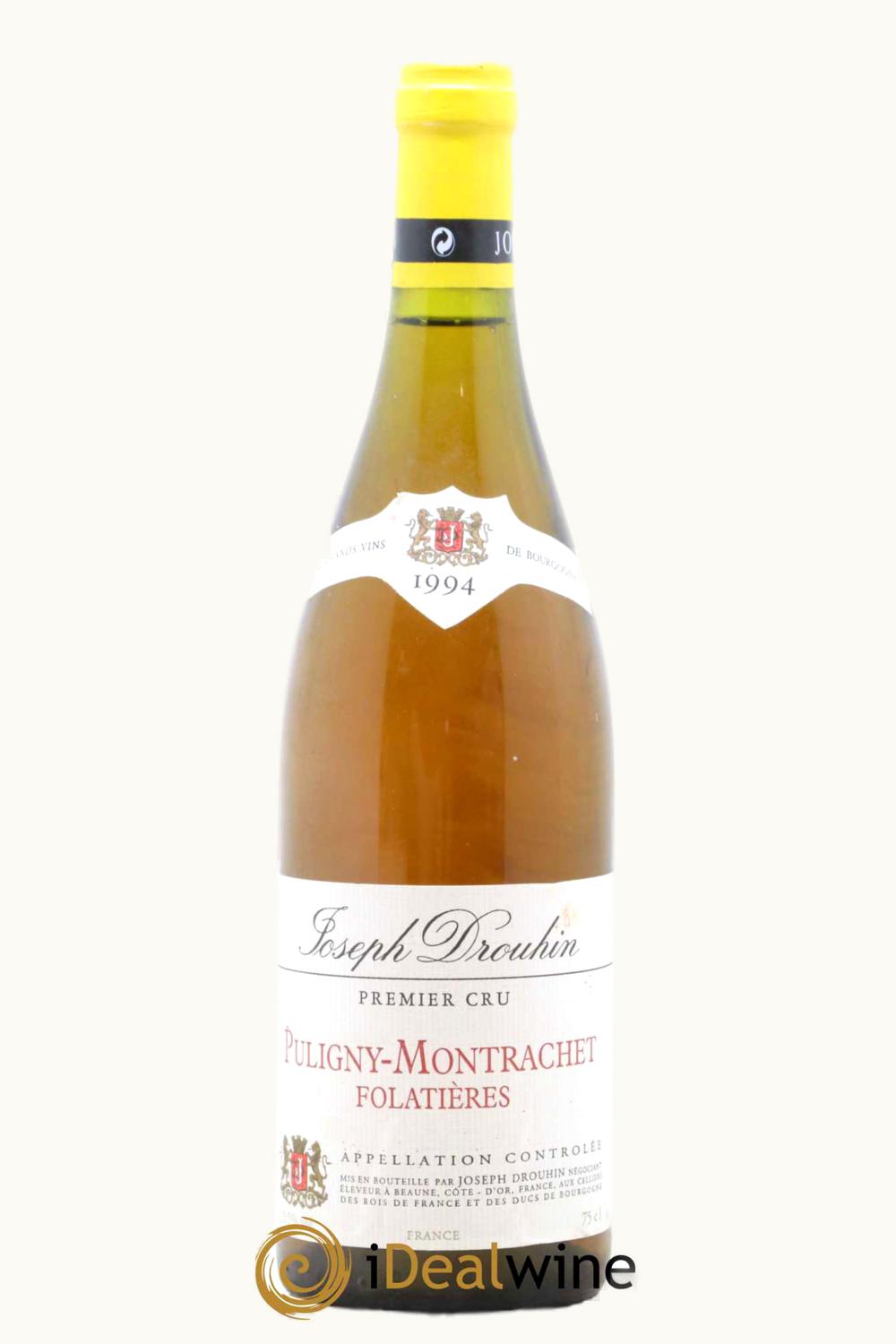 Joseph Drouhin Joseph Drouhin Les Folatieres Puligny Montrachet Premier Cru Cote de Beaune, 1994