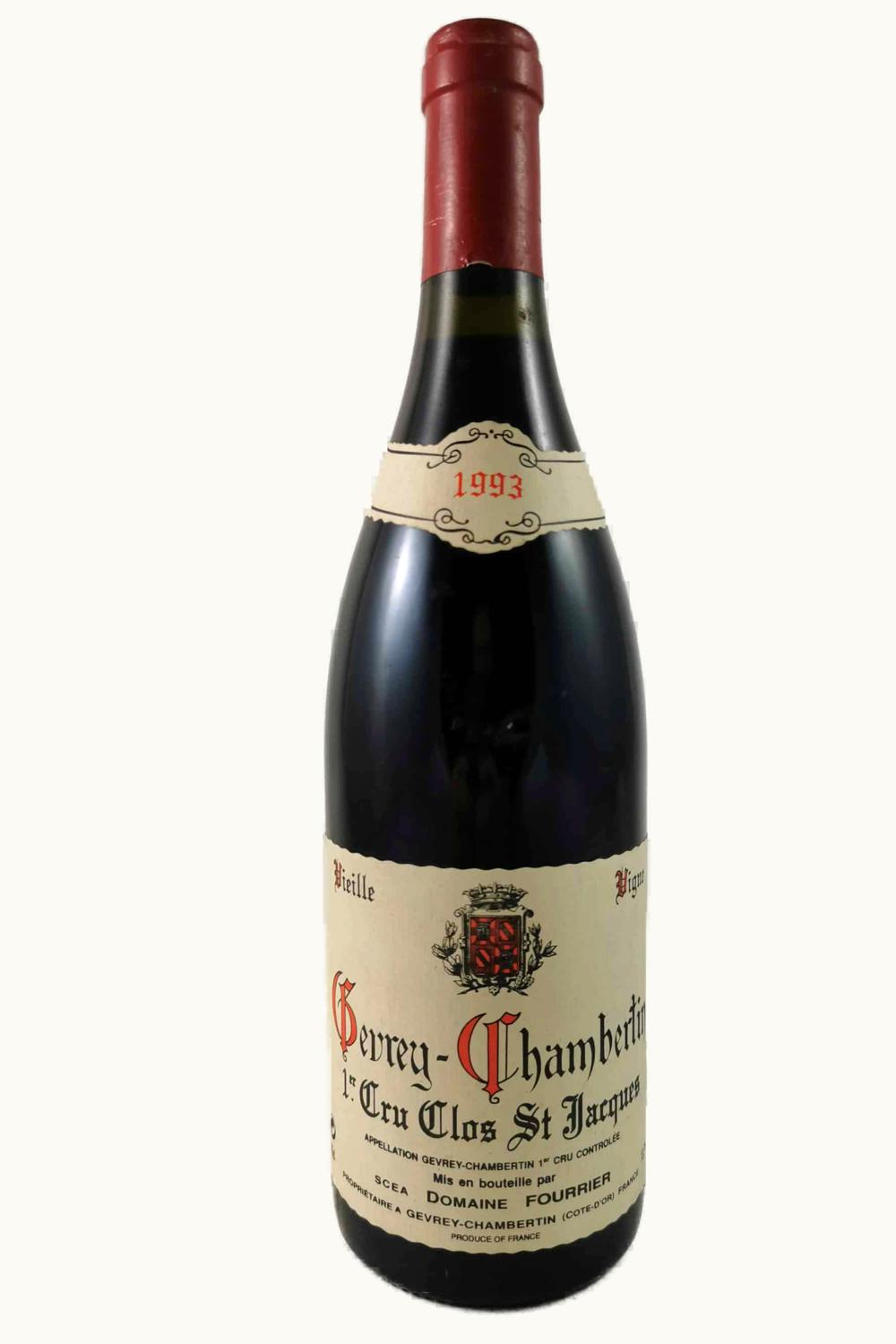 Domaine Fourrier Clos St Jacques Gevrey Chambertin Premier Cru Cote de Nuit, 1993