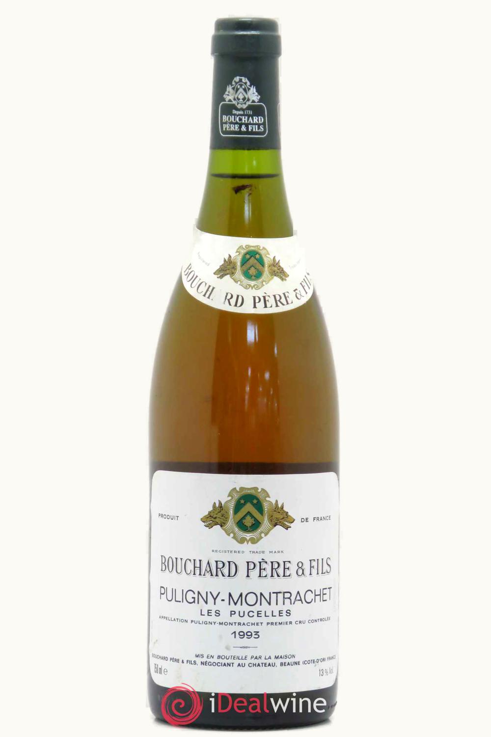 Bouchard Père & Fils Bouchard Père & Fils Montrachet Grand Cru Le Puligny Cote de Beaune, 1993