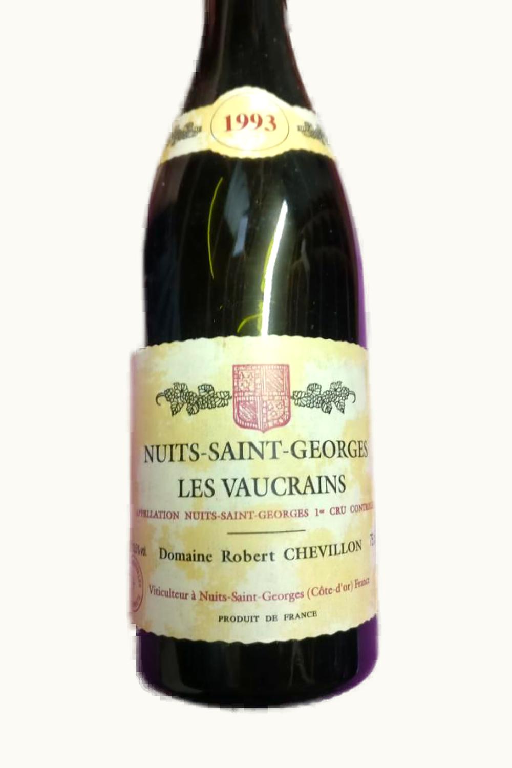 Domaine Robert Chevillon Les Vaucrains Nuit St George Premier Cru Cote de Burgundy, 1993