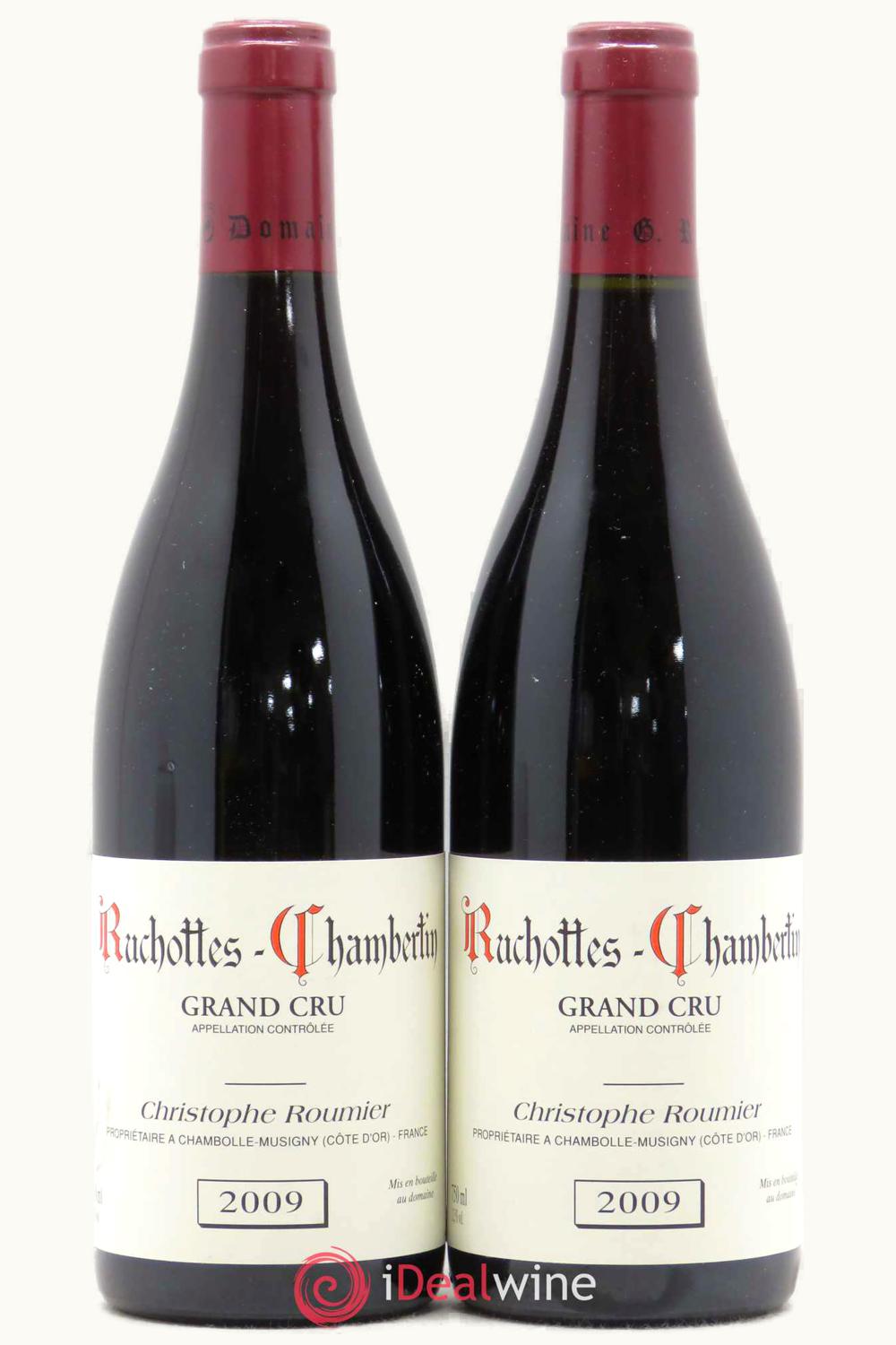 Domaine George Christophe Roumier Grand Cru Ruchotte Chambertin Gevrey Cote de Nuit, 1993