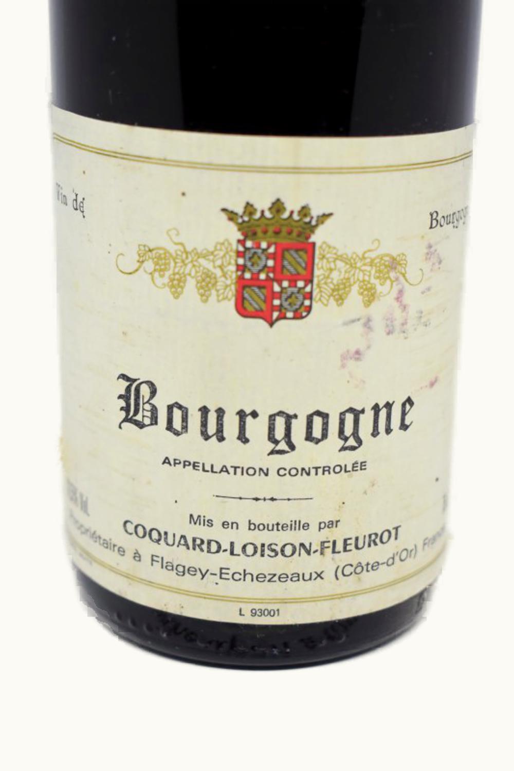 Domaine Coquard Loison Fleurot Grand Cru Echezeaux Flagey Cote de Nuit, 1993