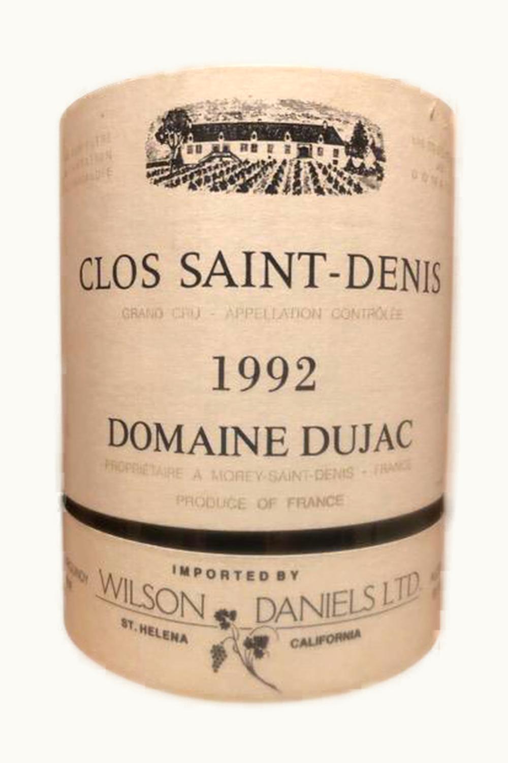 Domaine Dujac Grand Cru Clos St. Denis, 1992
