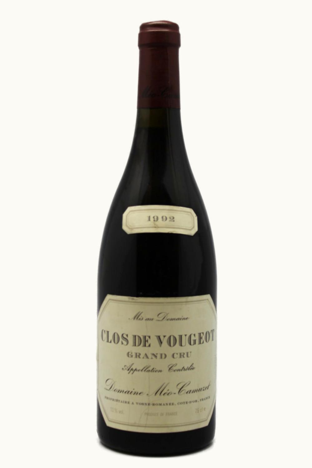 Domaine Méo-Camuzet Grand Cru Clos de Vougeot, 1992