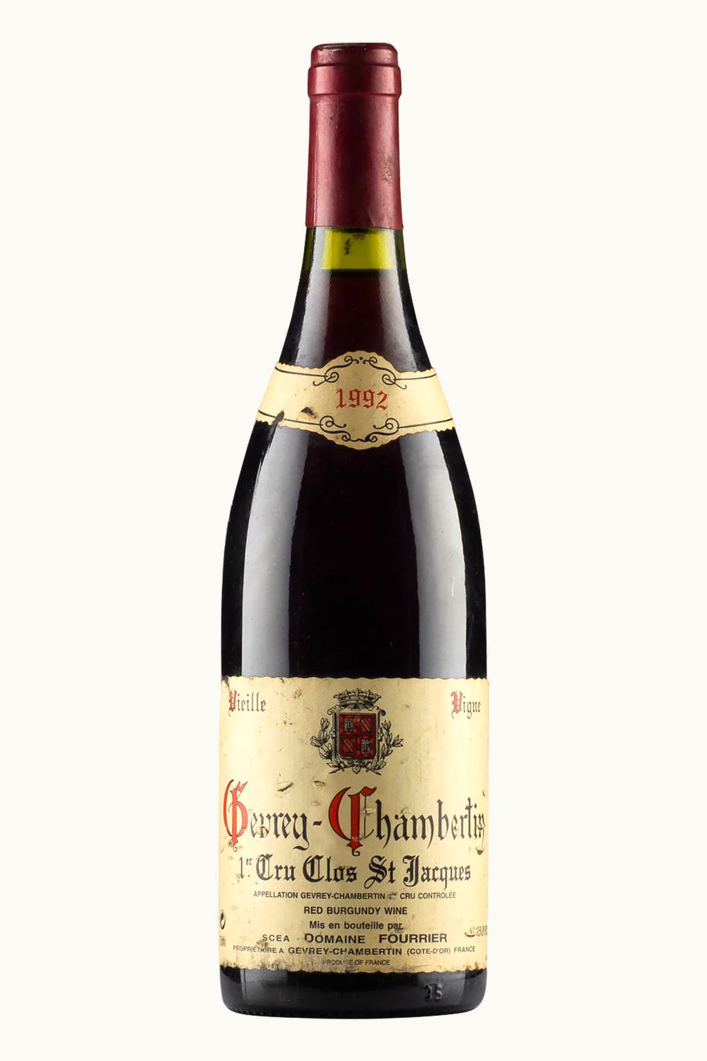Domaine Fourrier Clos St. Jacques Gevrey-Chambertin Premier Cru, 1992