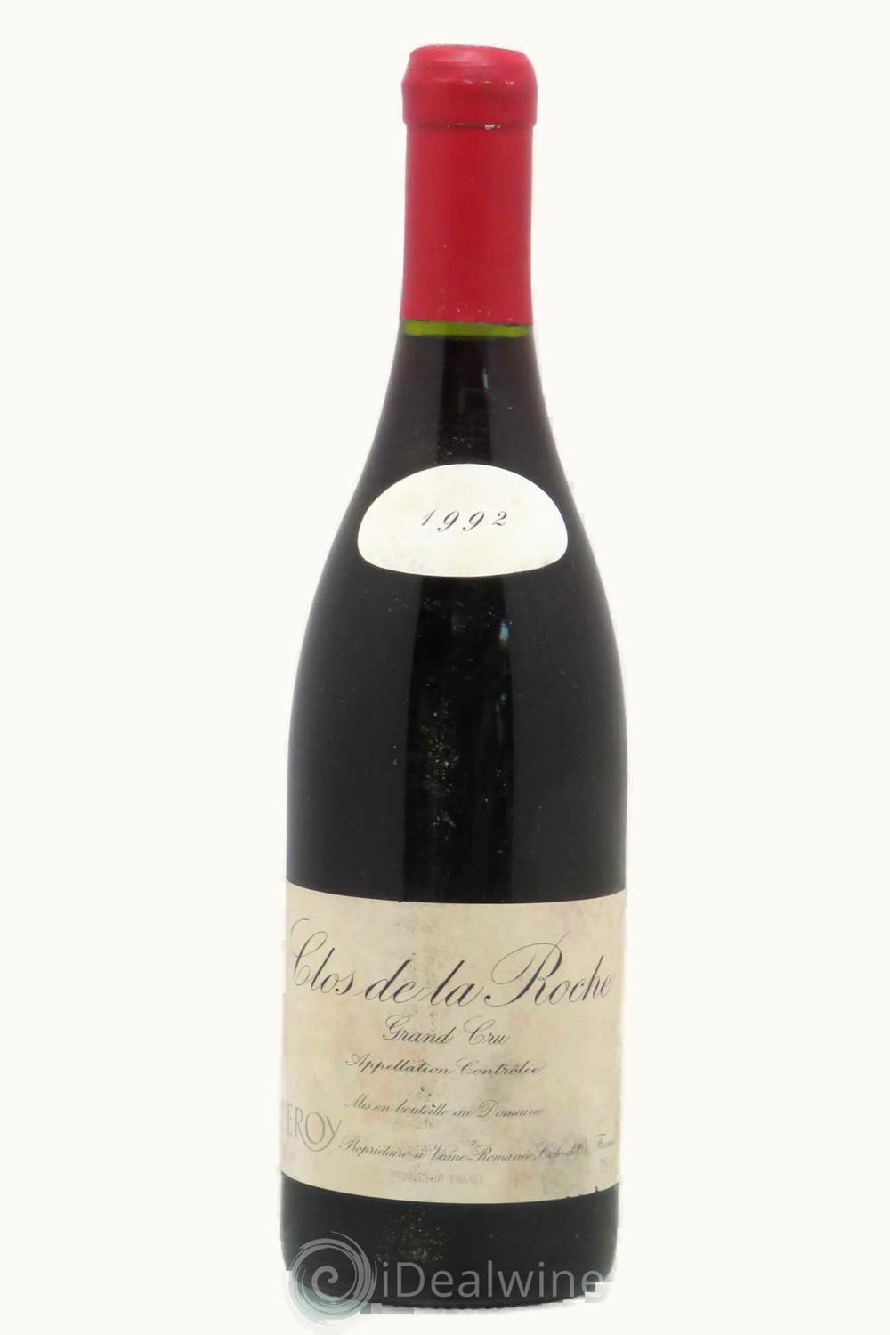 Domaine Leroy Grand Cru Clos de la Roche, 1992