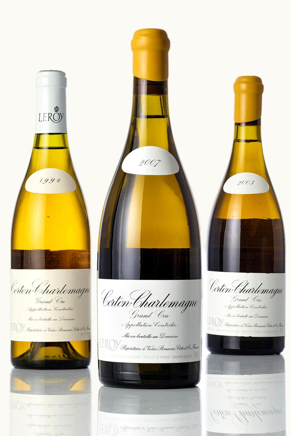 Domaine Leroy Grand Cru Corton-Charlemagne, 1992