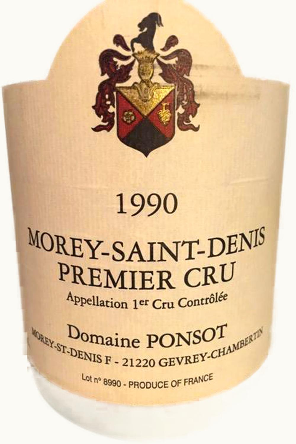 Domaine Ponsot Clos de Mont-Luisant Vieilles Vigne, 1992