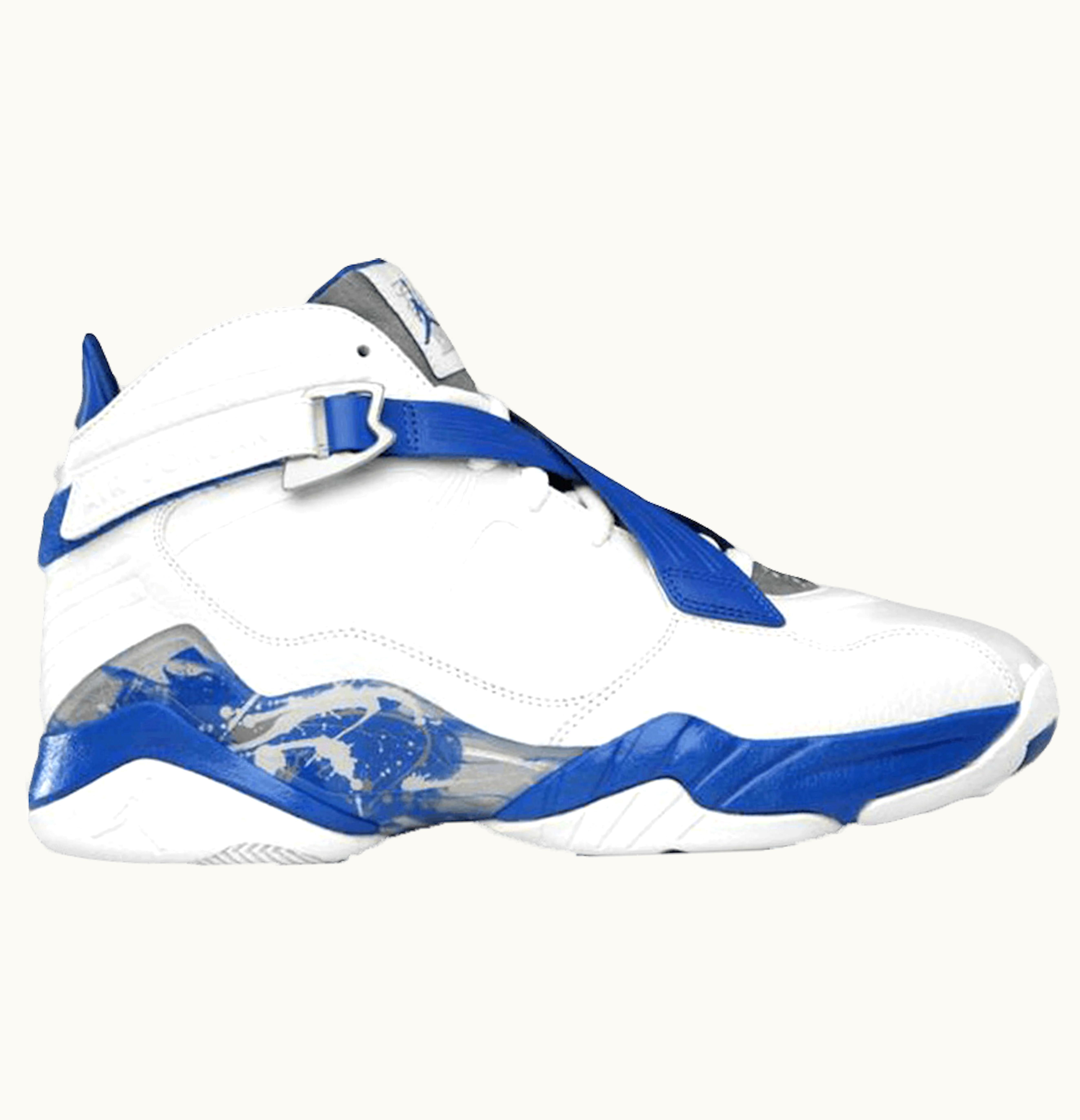 Jordan Nike Air Jordan 8pt0 White Silver