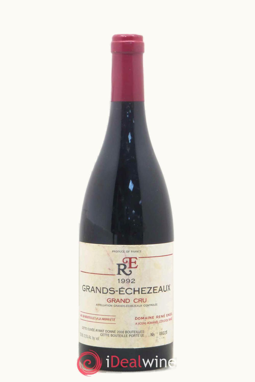 Domaine René Engel Domaine Rene Engel Grand Cru Echezeaux, 1992