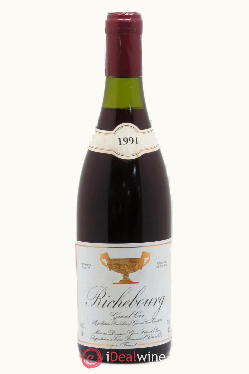 Domaine Gros Frère & Soeurs Grand Cru Richebourg, 1991