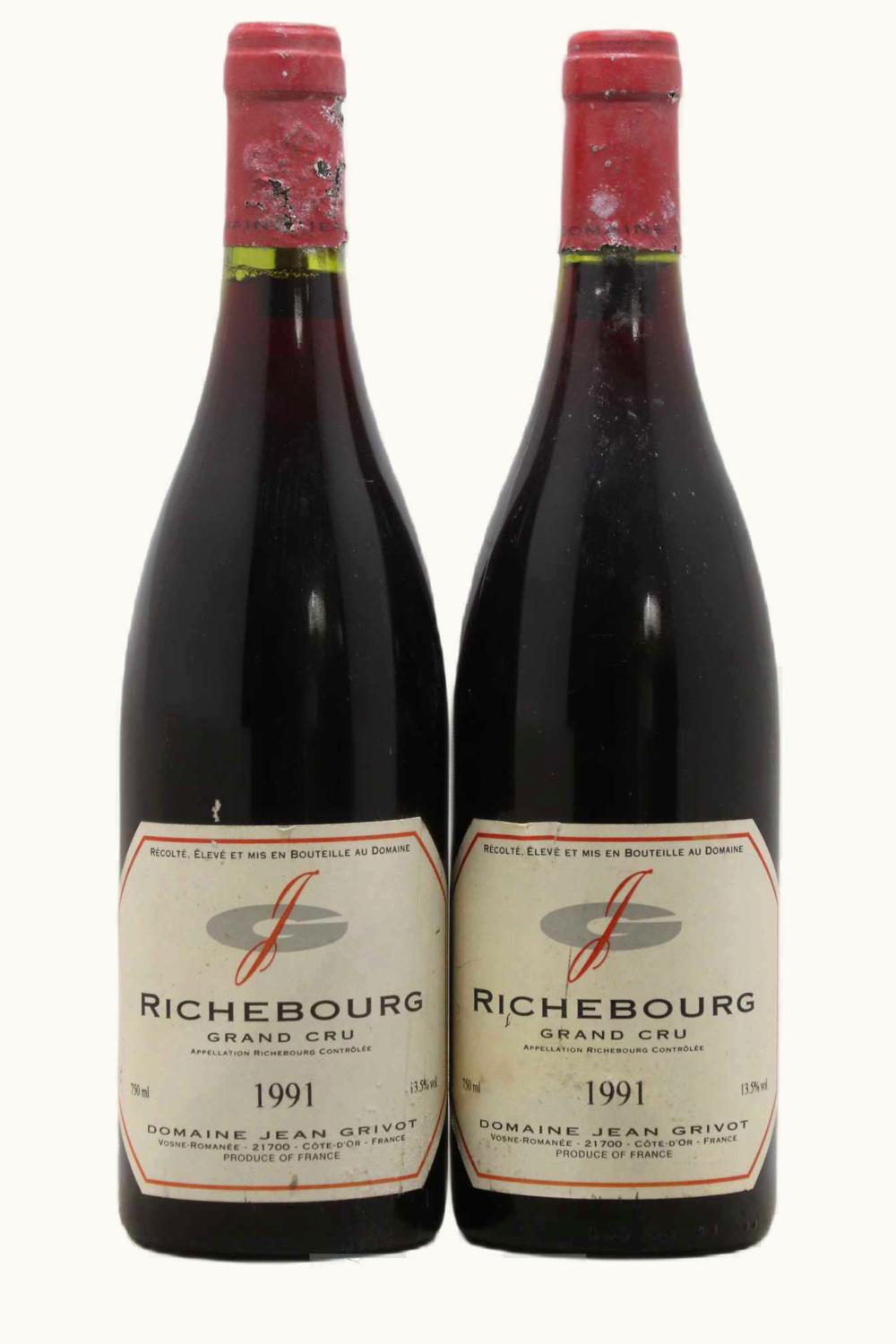 Domaine Jean Grivot Grand Cru Richebourg, 1991