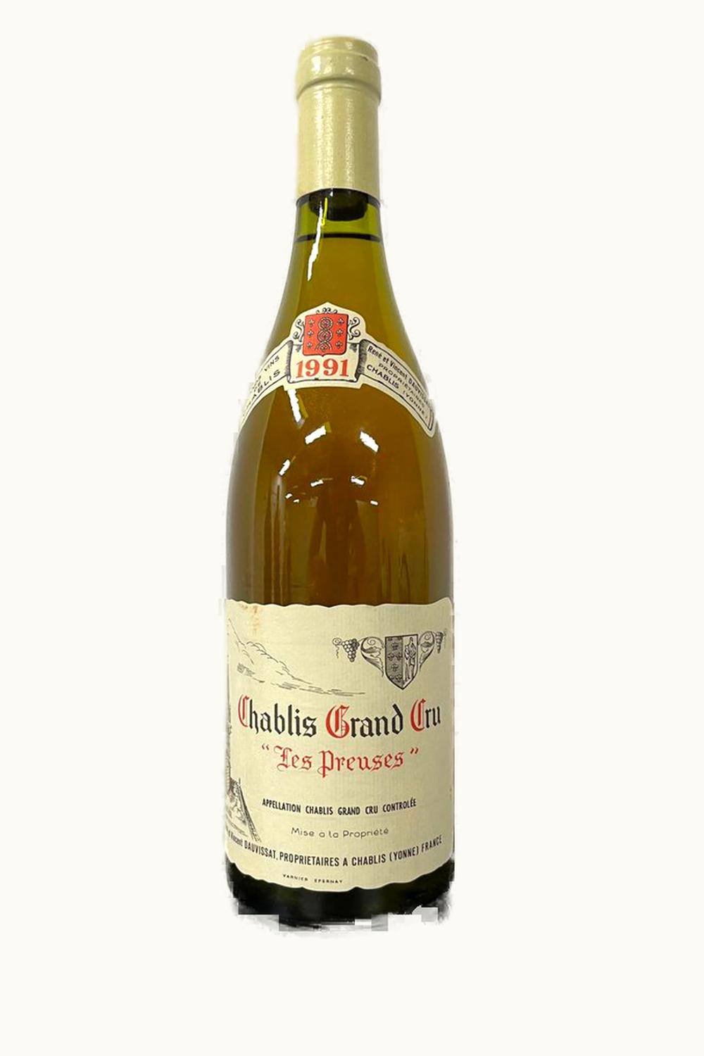 Domaine René & Vincent Dauvissat Les Preus Chablis Grand Cru, 1991