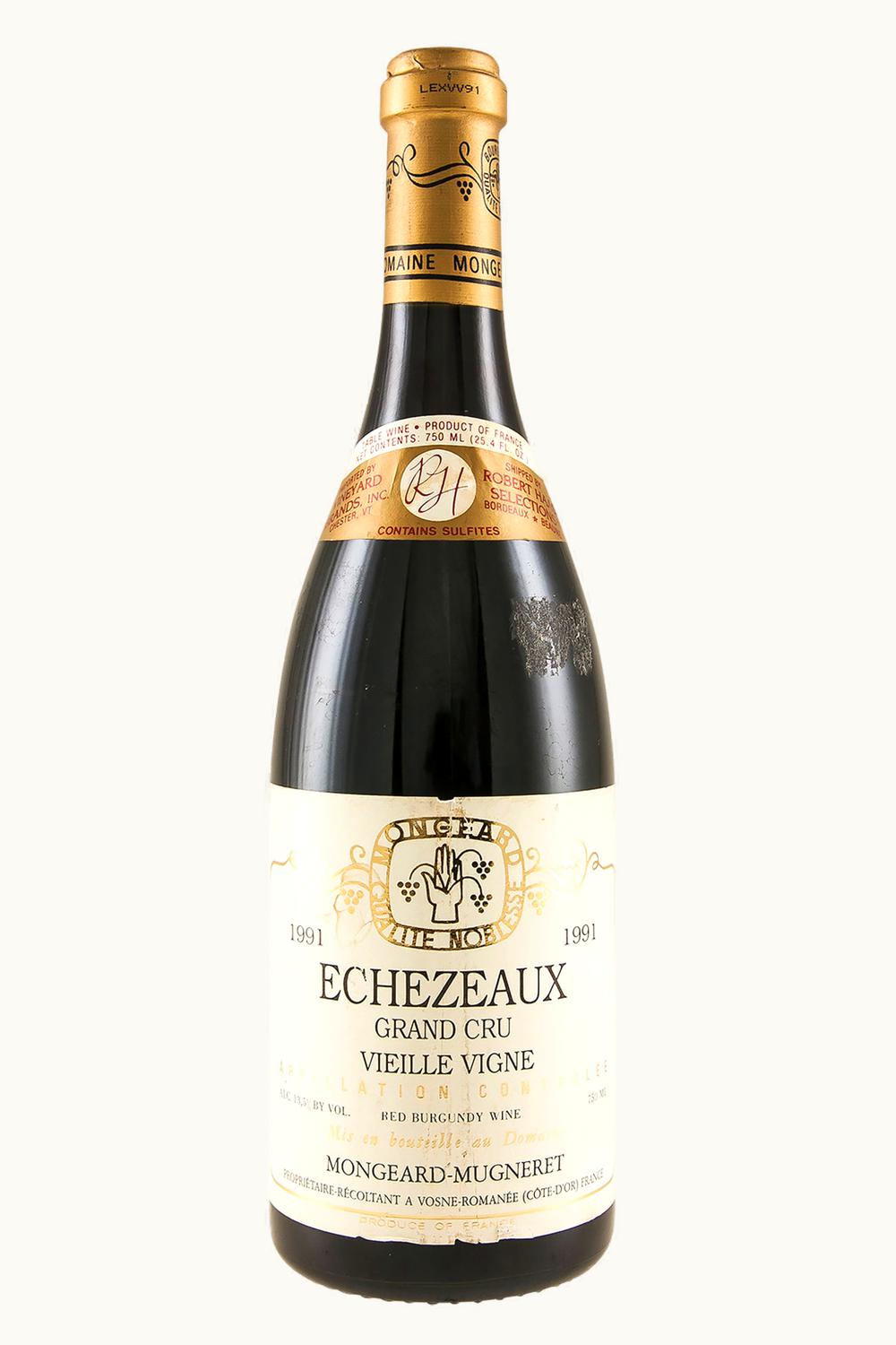 Domaine Mongeard-Mugneret Grand Cru Echezeaux Flagey Cote de Nuit, 1991