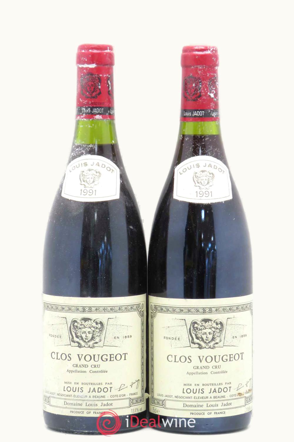 Louis Jadot Grand Cru Cote Nuit Clos de Vougeot, 1991
