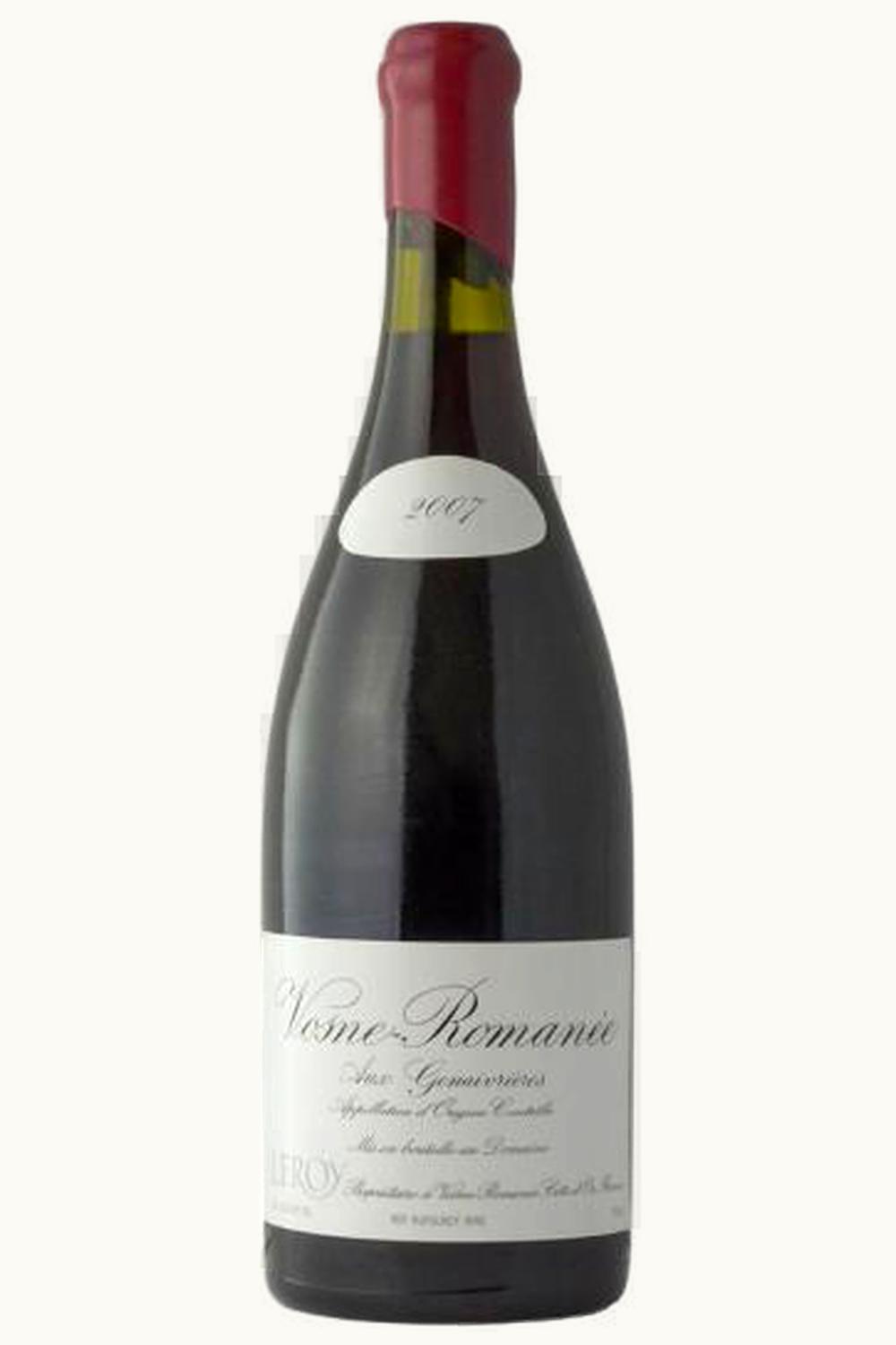 Domaine Leroy Les Genevrieres Vosne-Romanee Cote de Nuit, 1991