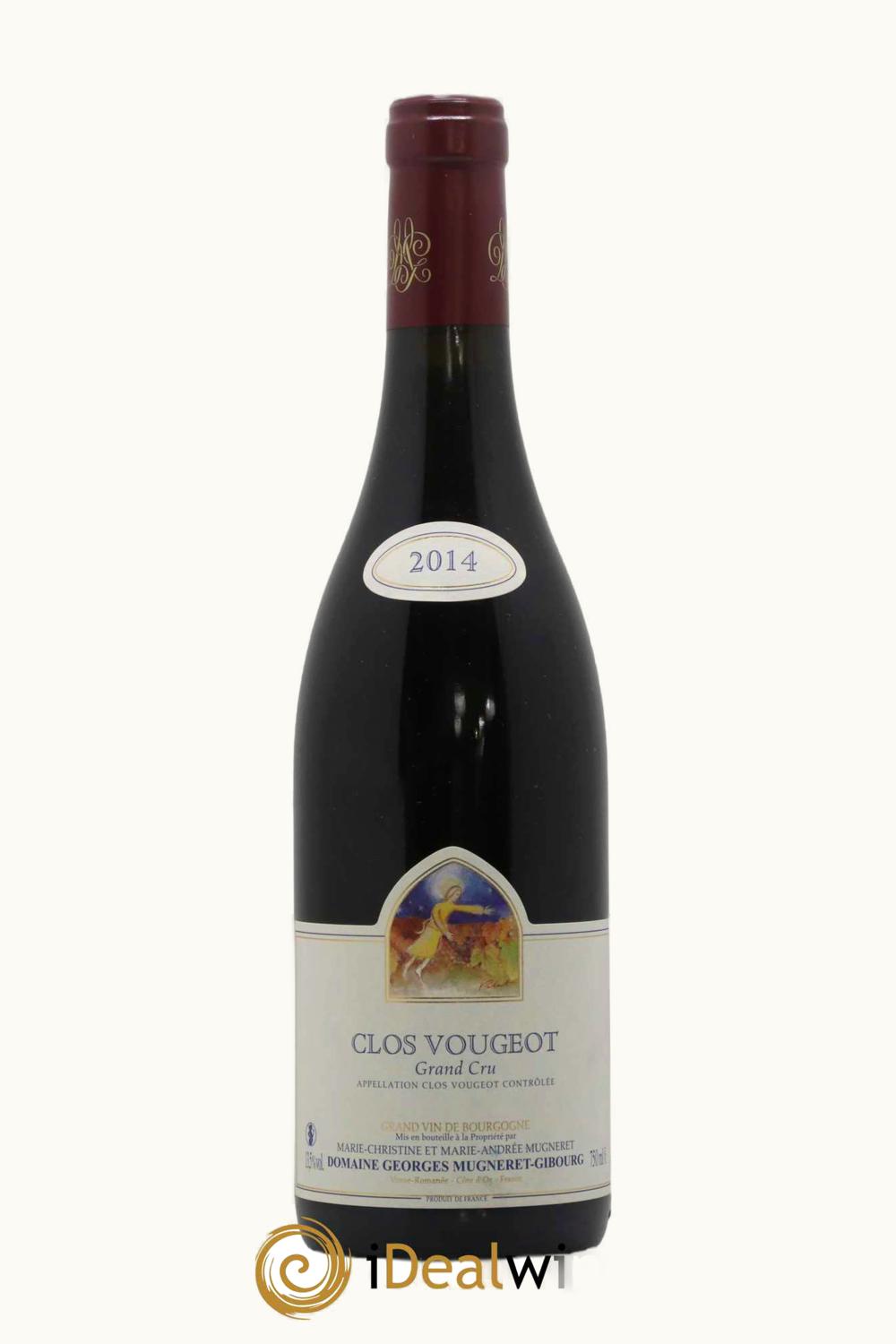 Domaine George Mugneret-Gibourg Grand Cru Cote Nuit Clos de Vougeot, 1991