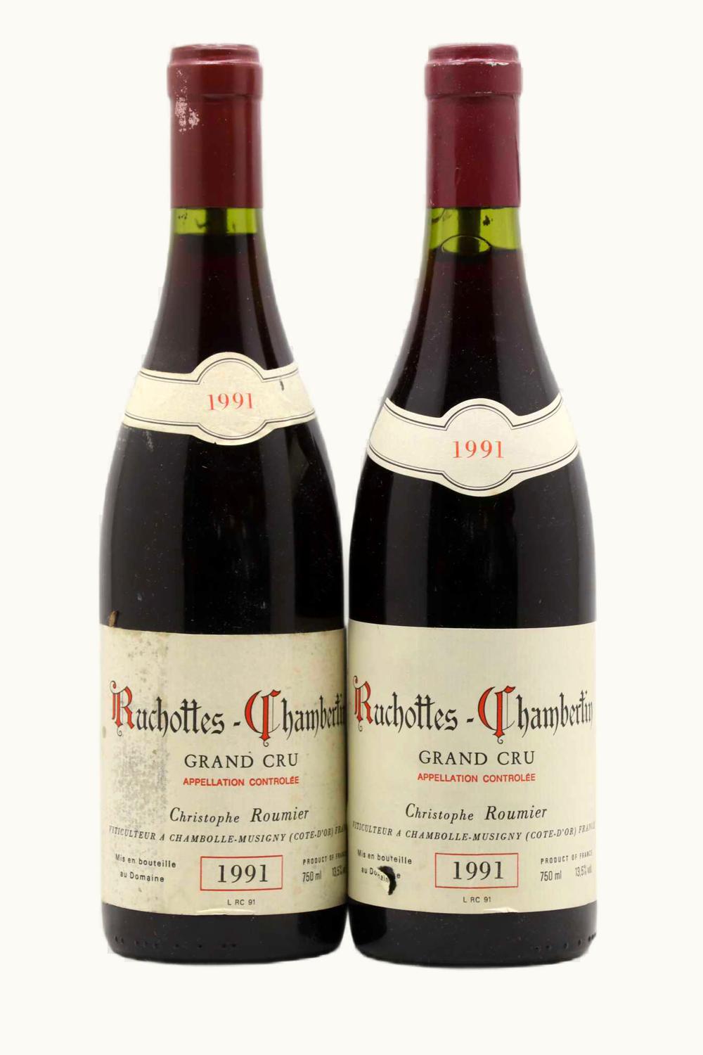 Domaine George Christophe Roumier Grand Cru Ruchotte-Chambertin, 1991