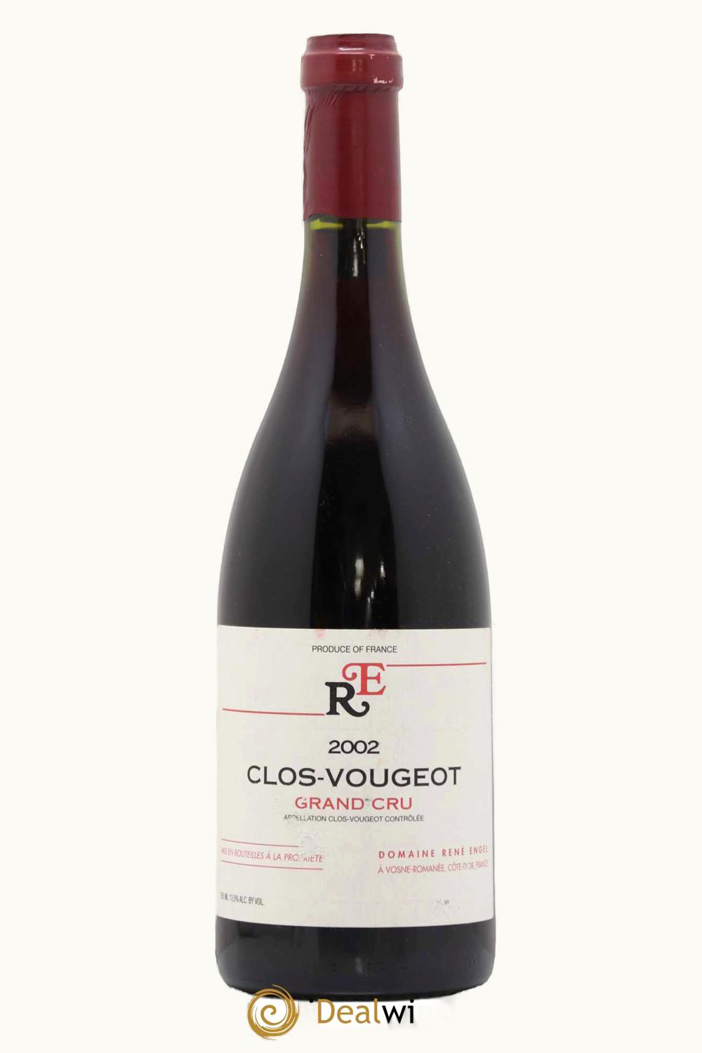 Domaine René Engel Domaine Rene Engel Grand Cru Cote Nuit Clos de Vougeot, 1991