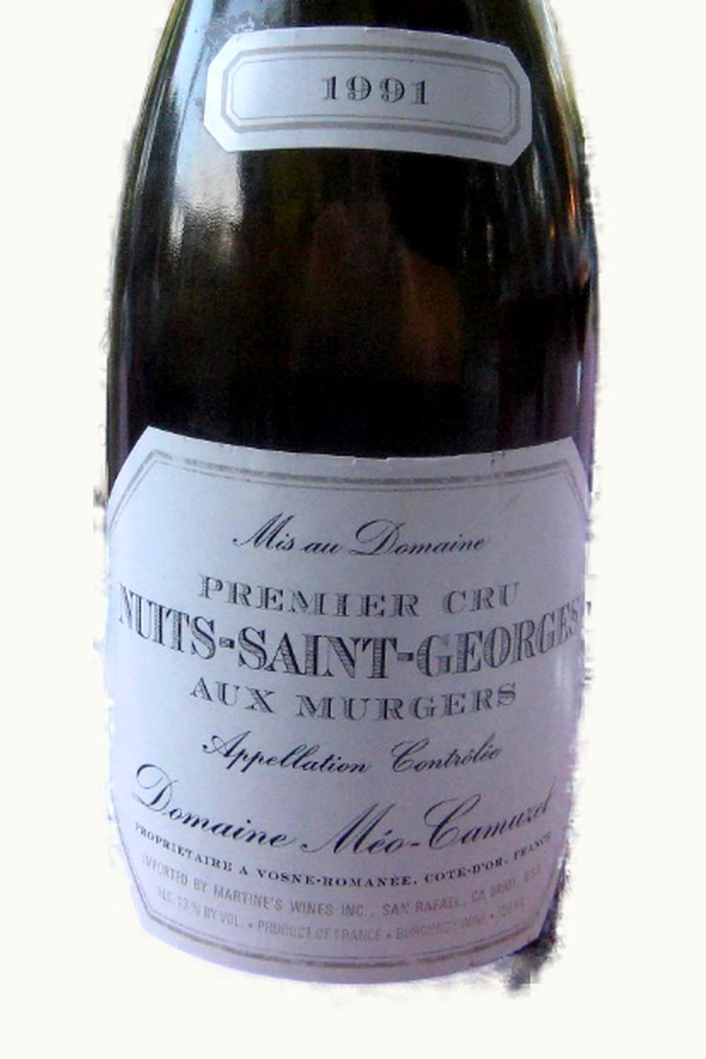 Domaine Méo-Camuzet Aux Murgers Nuit St. George Premier Cru, 1991