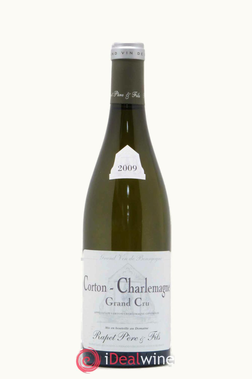Domaine Rapet Père Grand Cru Corton-Charlemagne Cote de Beaune, 1991