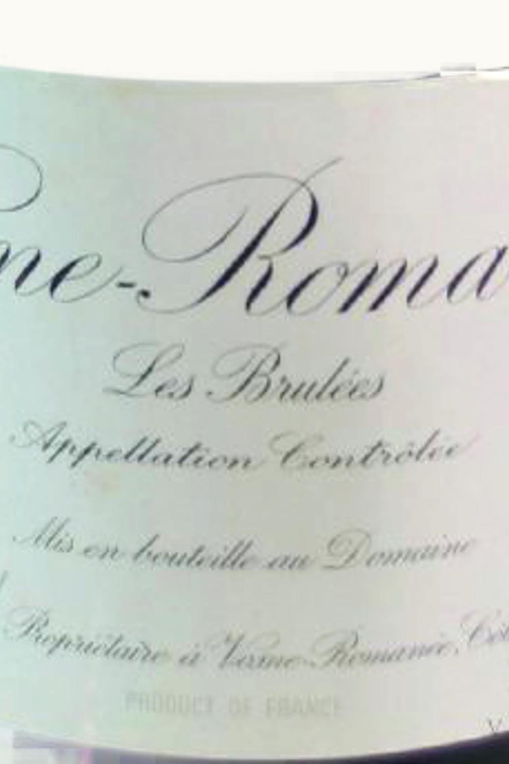 Domaine Leroy Aux Brulees Vosne-Romanee Premier Cru, 1991