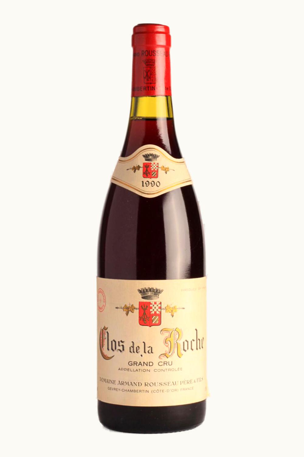 Domaine Armand Rousseau Grand Cru Cote Nuit Clos de la Roche Morey St. Denis, 1990
