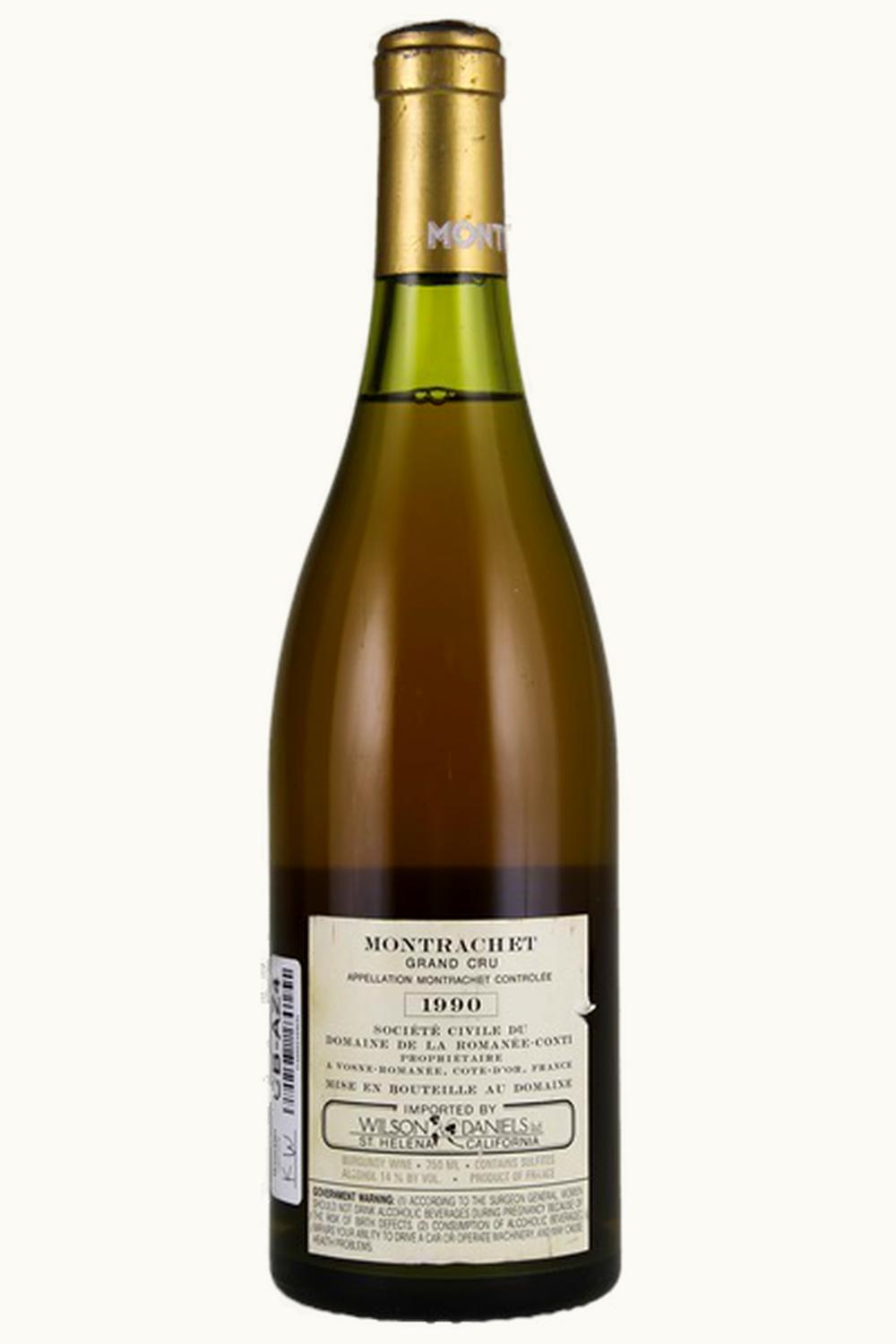 Domaine de la Romanée-Conti Montrachet Grand Cru Cote Beaune Le Puligny, 1990