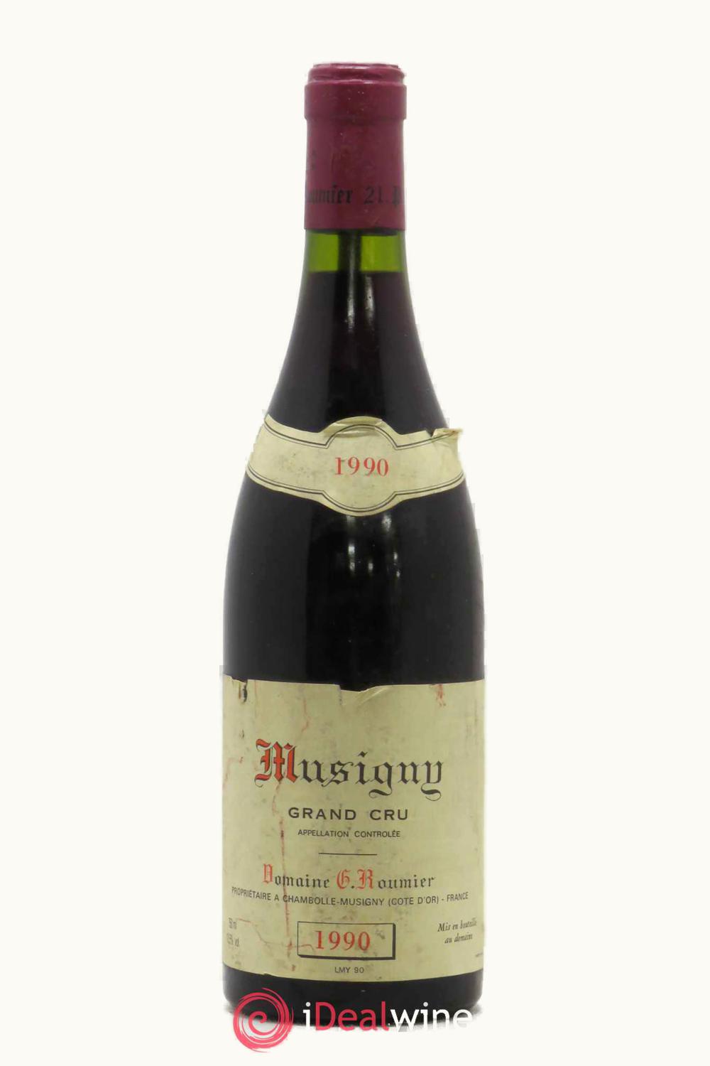 Domaine George Christophe Roumier Chambolle-Musigny Cote de Nuit, 1990