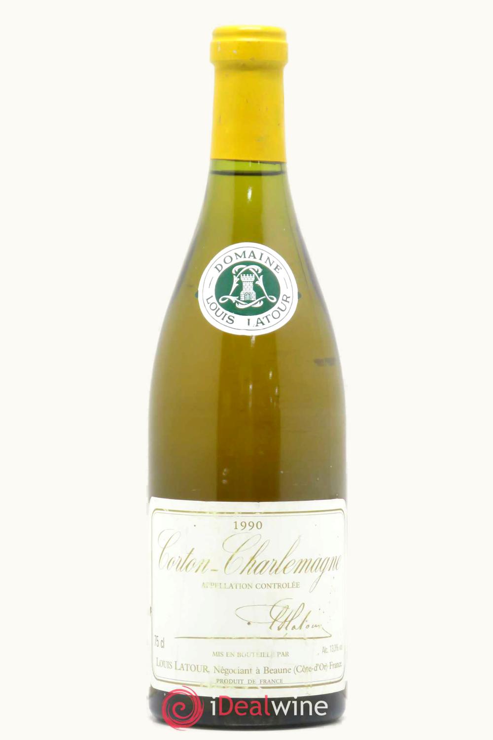 Louis Latour Grand Cru Corton-Charlemagne Cote de Beaune, 1990