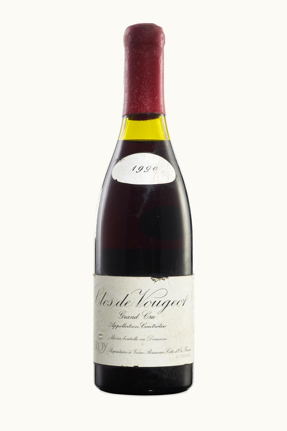 Domaine Leroy Grand Cru Cote Nuit Clos de Vougeot, 1990