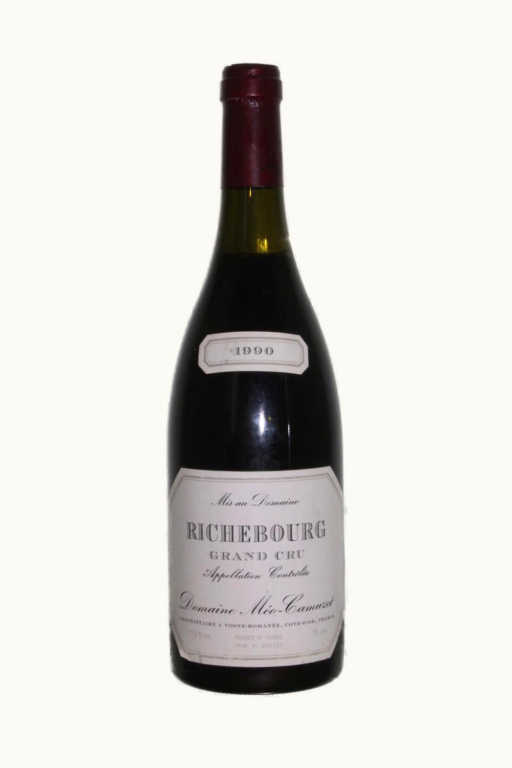 Domaine Méo-Camuzet Grand Cru Richebourg Vosne-Romanee Cote de Nuit, 1990