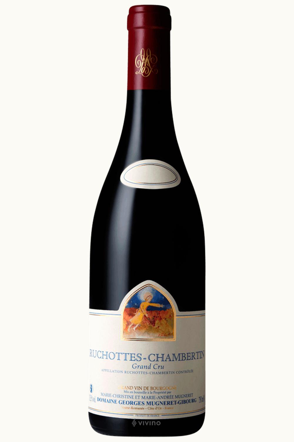 Domaine George Mugneret-Gibourg Grand Cru Ruchotte-Chambertin Gevrey Cote de Nuit, 1990