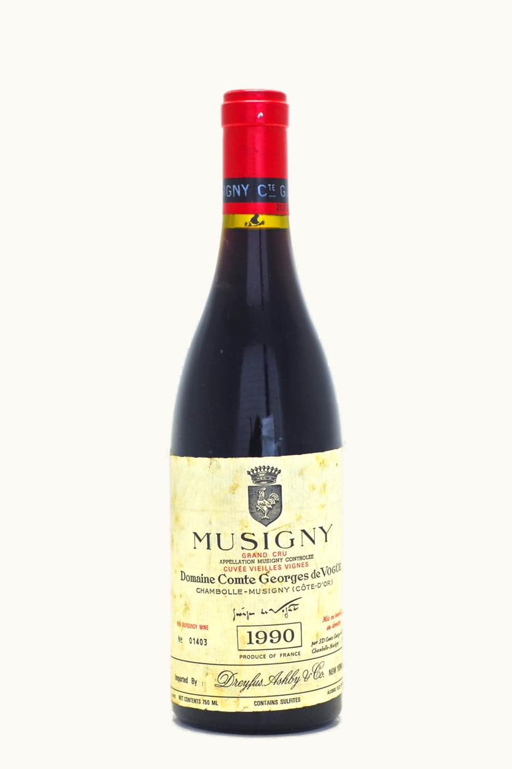 Domaine Comte George de Vogue Cote Nuit Chambolle-Musigny, 1990